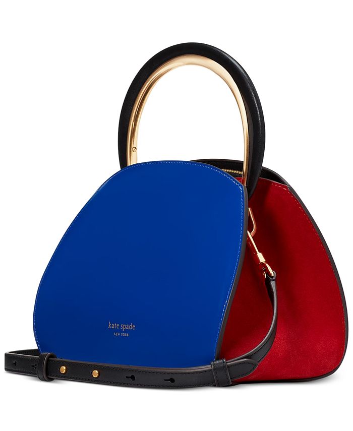 kate spade new york Gallery Colorblocked Smooth Leather Mini Top Handle