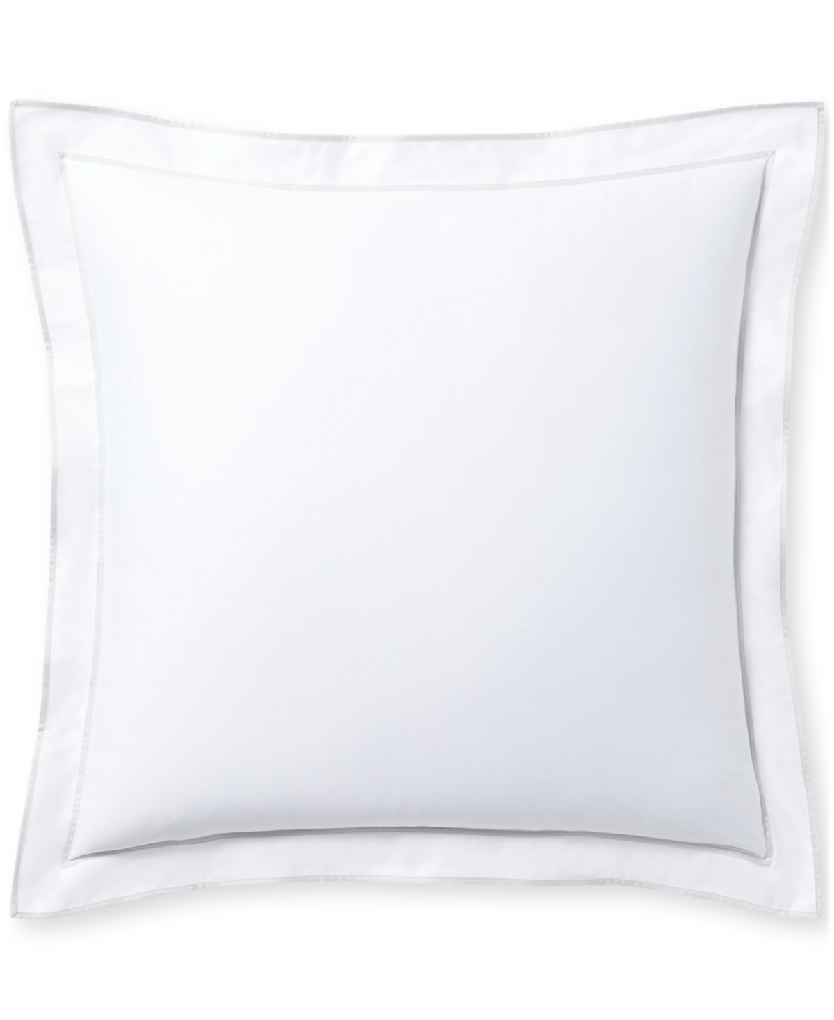 Ralph Lauren Kaia Matelasse Euro Sham In Soft Grey