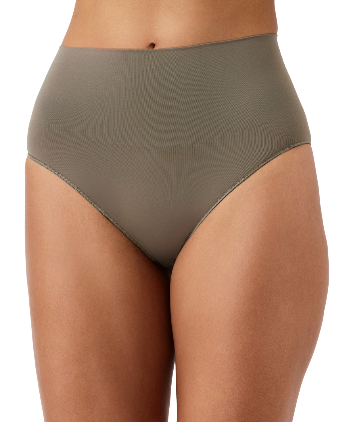Shop Spanx Women's Seamless Shaping Brief Underwear 40047r In Dusty Olive