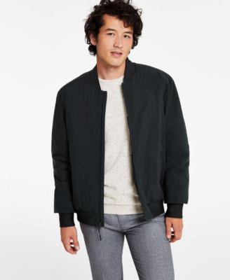 dri fit zip front bomber jacket with insert pockets