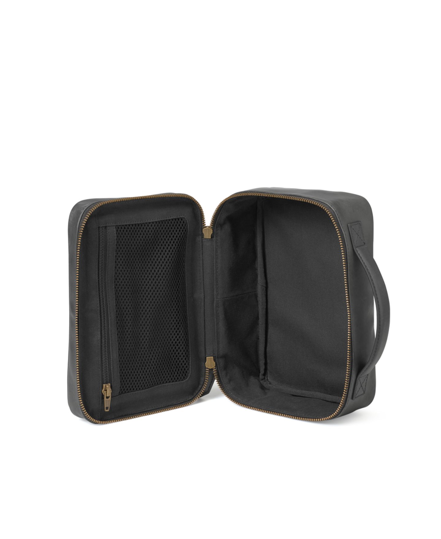 Мужские сумки Johnston & Murphy Rhodes Travel Kit, цвет: Чёрный кожаный — фото 2