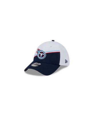 Men's White, Navy Tennessee Titans 2023 NFL Sideline 39THIRTY Flex Hat