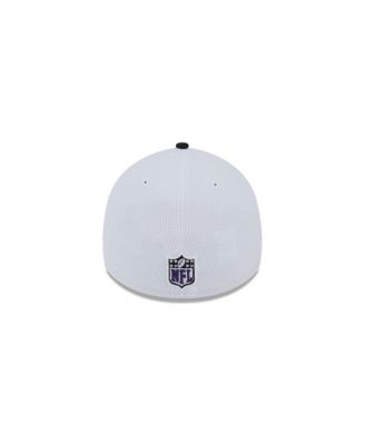 Men's White, Black Baltimore Ravens 2023 Sideline 39THIRTY Flex Hat
