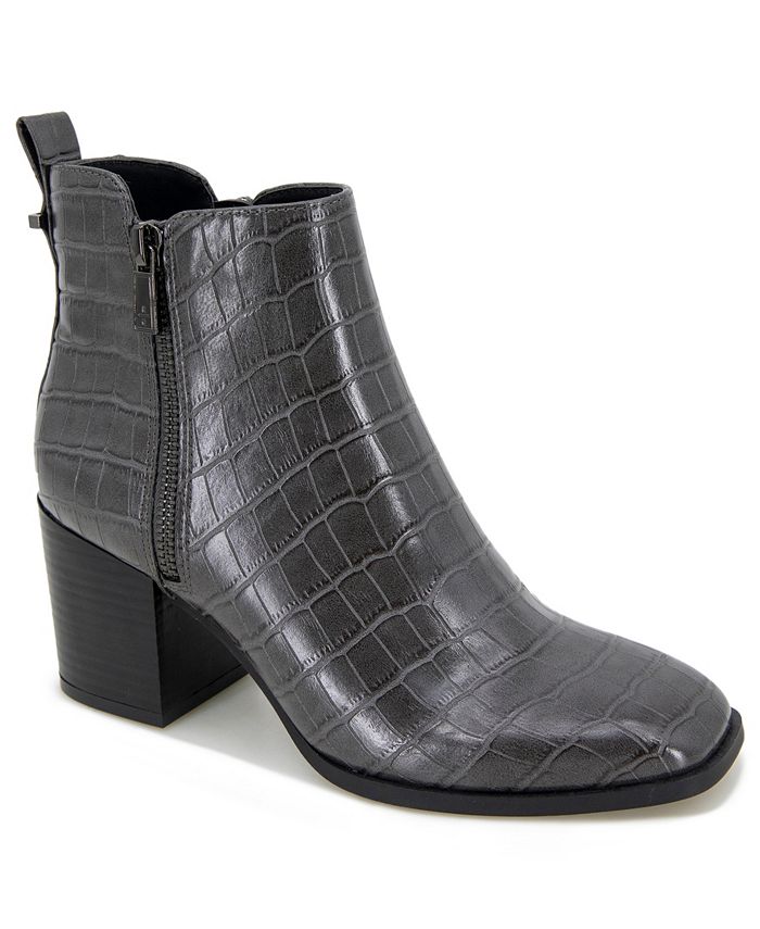 Kenneth Cole Reaction Women s Effie Block Heel Booties Macy s