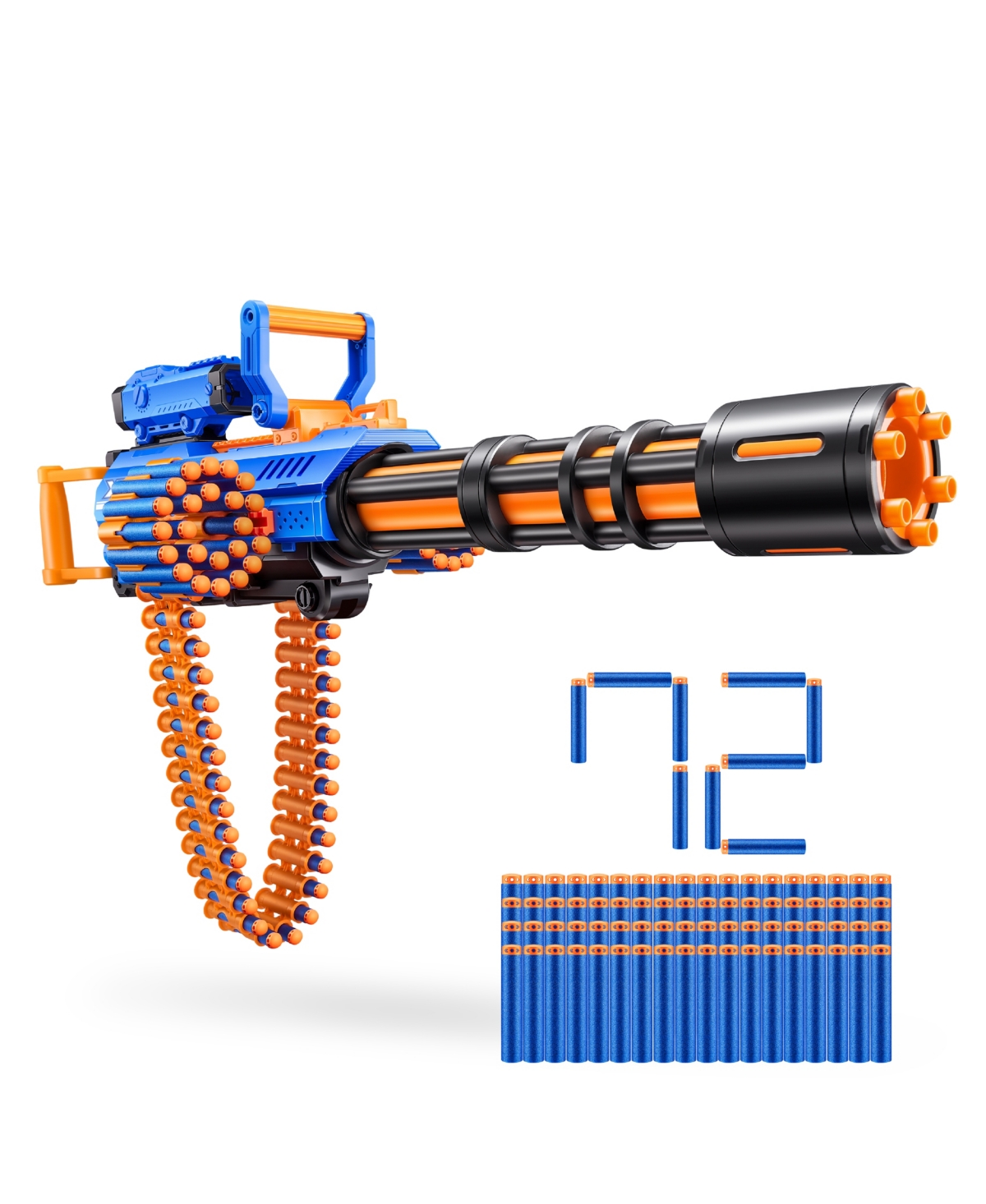 X-shot Zuru Insanity Motorized Rage Fire Gatlin Blaster In No Color