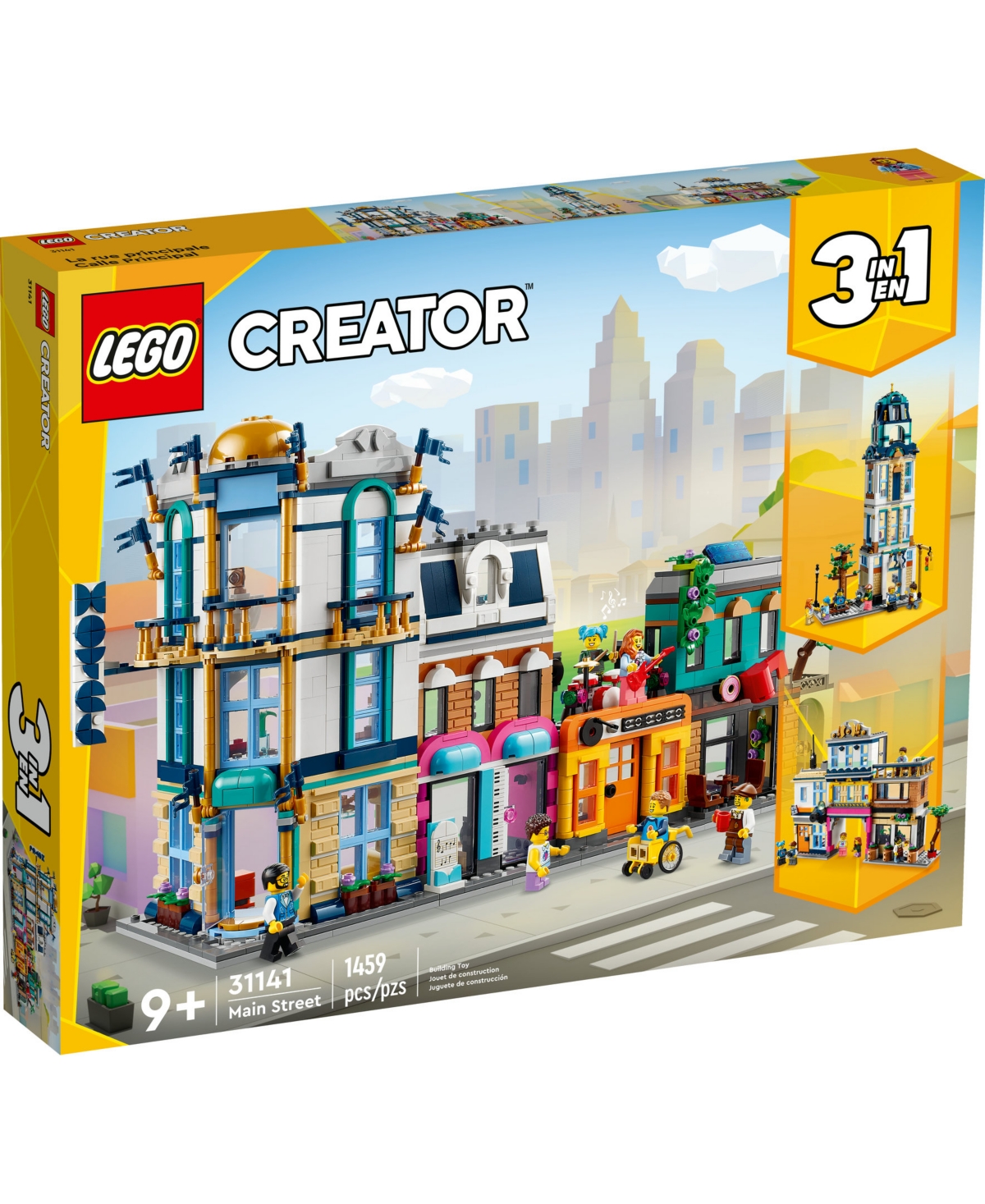 Lego Creator 31141 Main Street Toy Minifigure Building Set In Multicolor