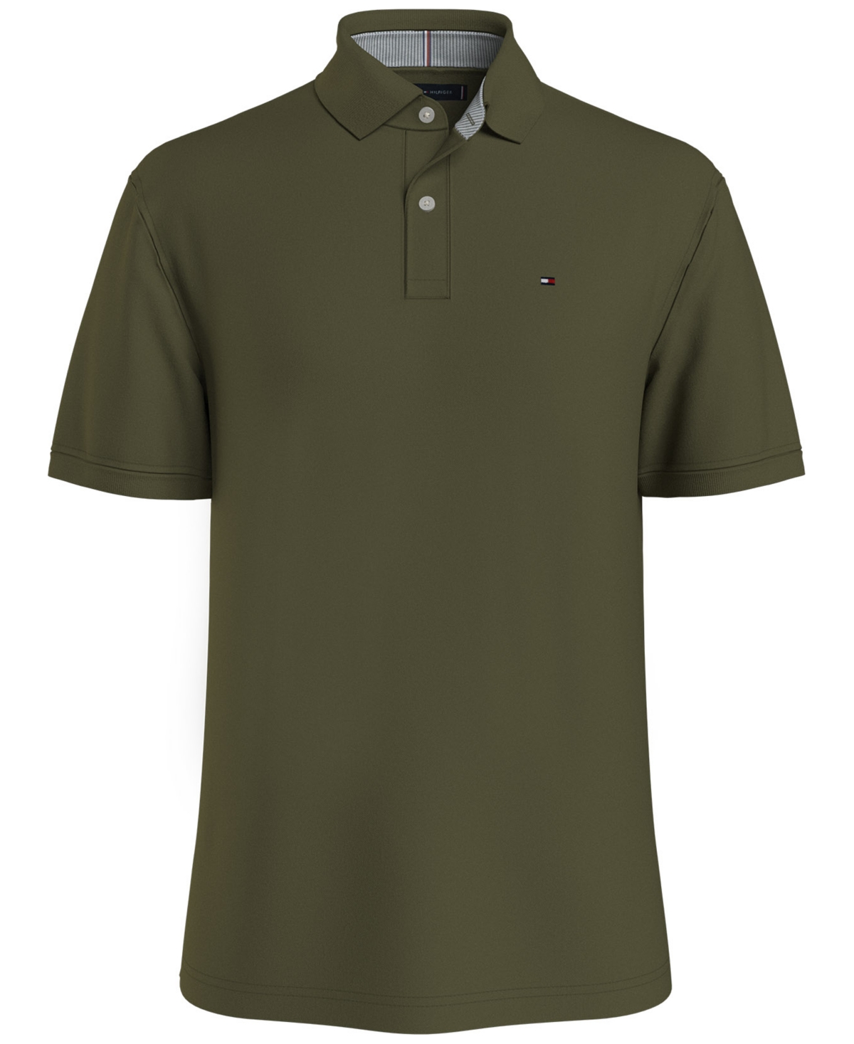Tommy Hilfiger Men's Cotton Classic Fit 1985 Polo In Putting Green