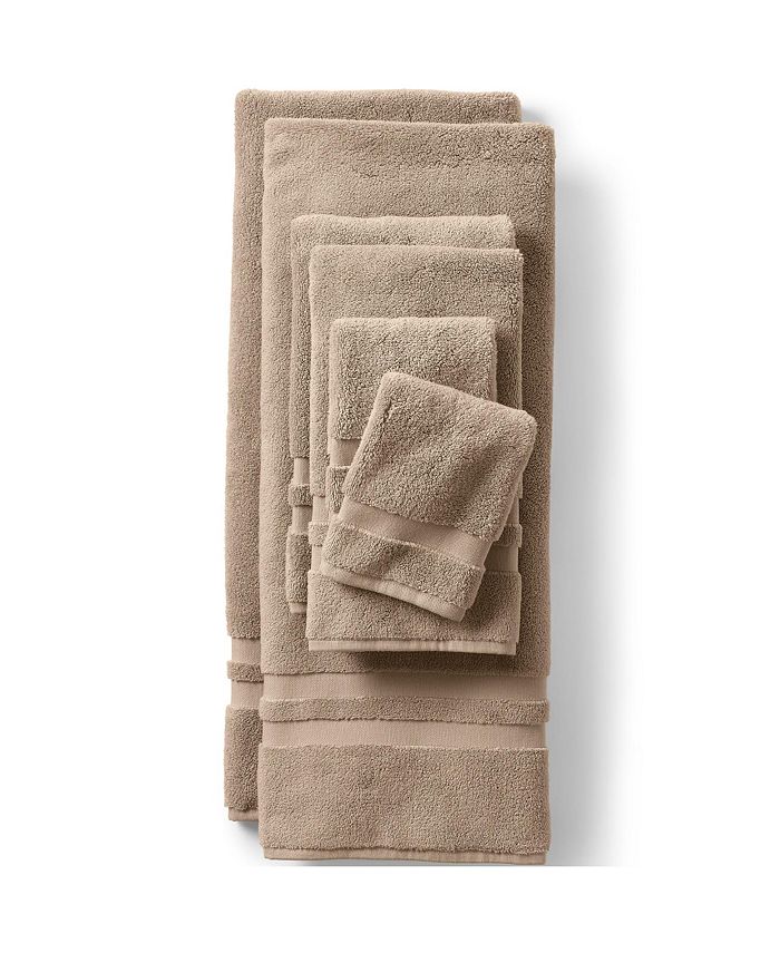 Lands' End School Uniform Essential Cotton 6Piece Bath Towel Set Macy's