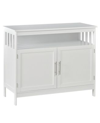 HOMCOM Sideboard Buffet Cabinet, Modern Kitchen Cabinet, Coffee Bar ...