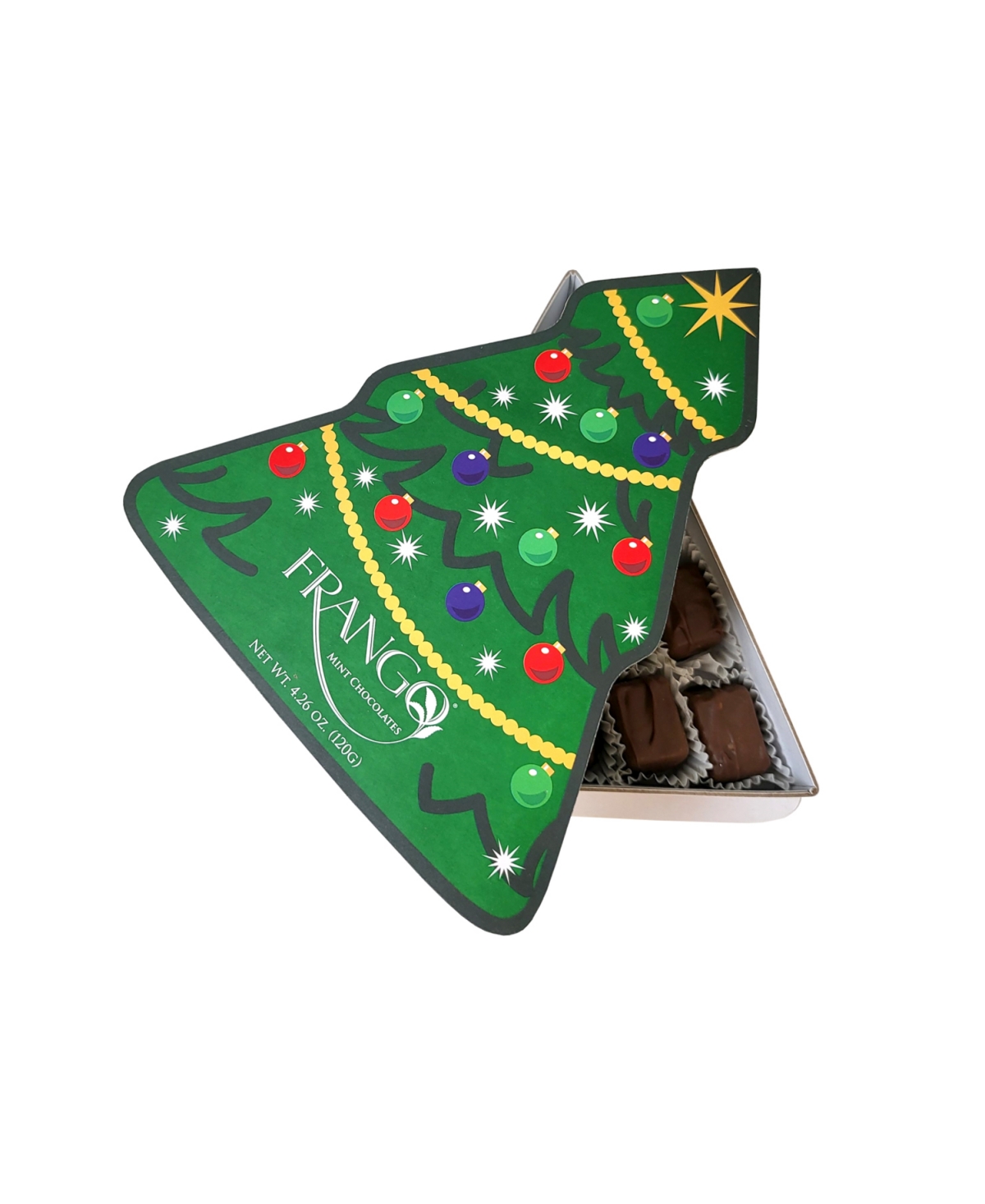 Frango Chocolates 3 Pack Holiday Milk Mint Chocolates In Tree Box, Created For Macy's In No Color