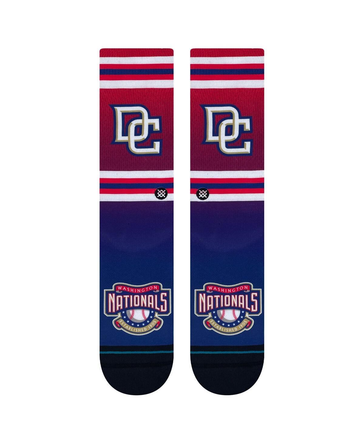 Shop Stance Men's  Washington Nationals Cooperstown Collection Crew Socks In Multi
