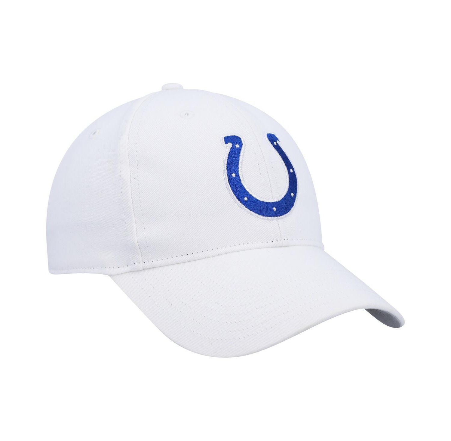 Big Boys and Girls White Indianapolis Colts Secondary MVP Adjustable Hat