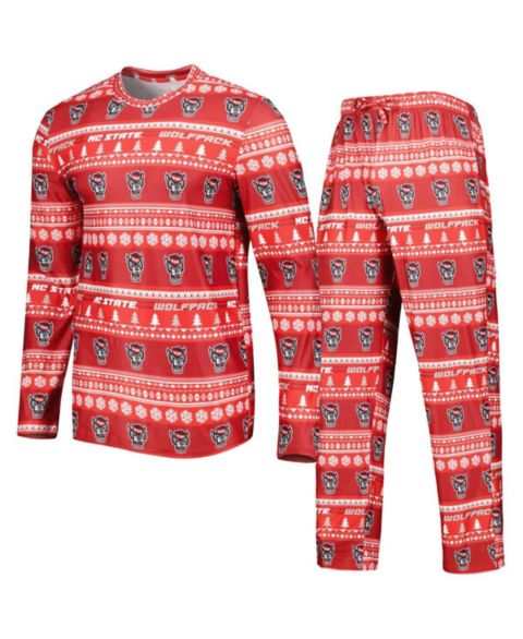Мужская пижама Concepts Sport NC State Wolfpack Swivel, Red