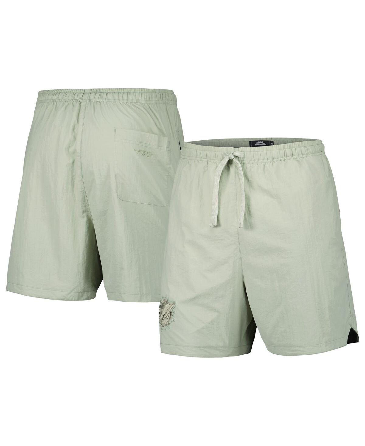Pro Standard Men's  Light Green San Francisco 49ers Neutrals 2.0 Woven Shorts In Light Green