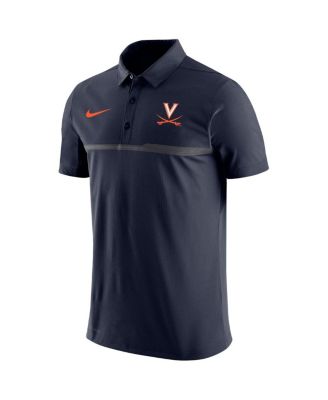 Men's Navy Virginia Cavaliers 2023 Coaches Performance Polo Shirt