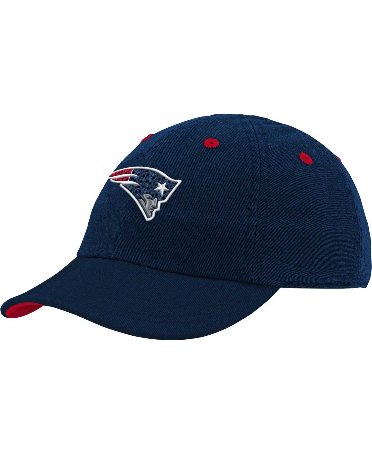 Outerstuff Infant Boys And Girls Navy New England Patriots Team Slouch Flex Hat In Navy