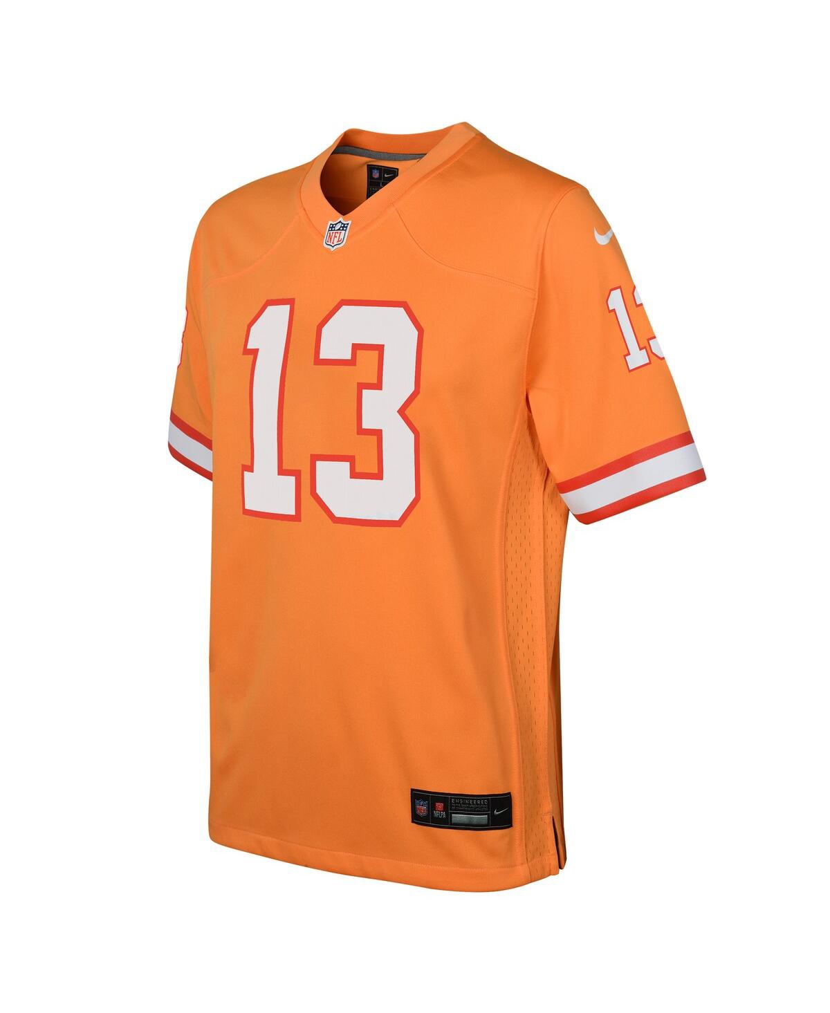 Big Boys Nike Mike EvansTampa Bay Buccaneers Throwback Game Jersey - Orange