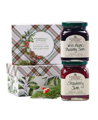 Stonewall Kitchen Holiday Classic Jam Collection Gift Box 2 Piece Set   25531645 Fpx.tif