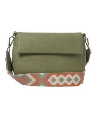 Realism Faux Leather Crossbody Bag