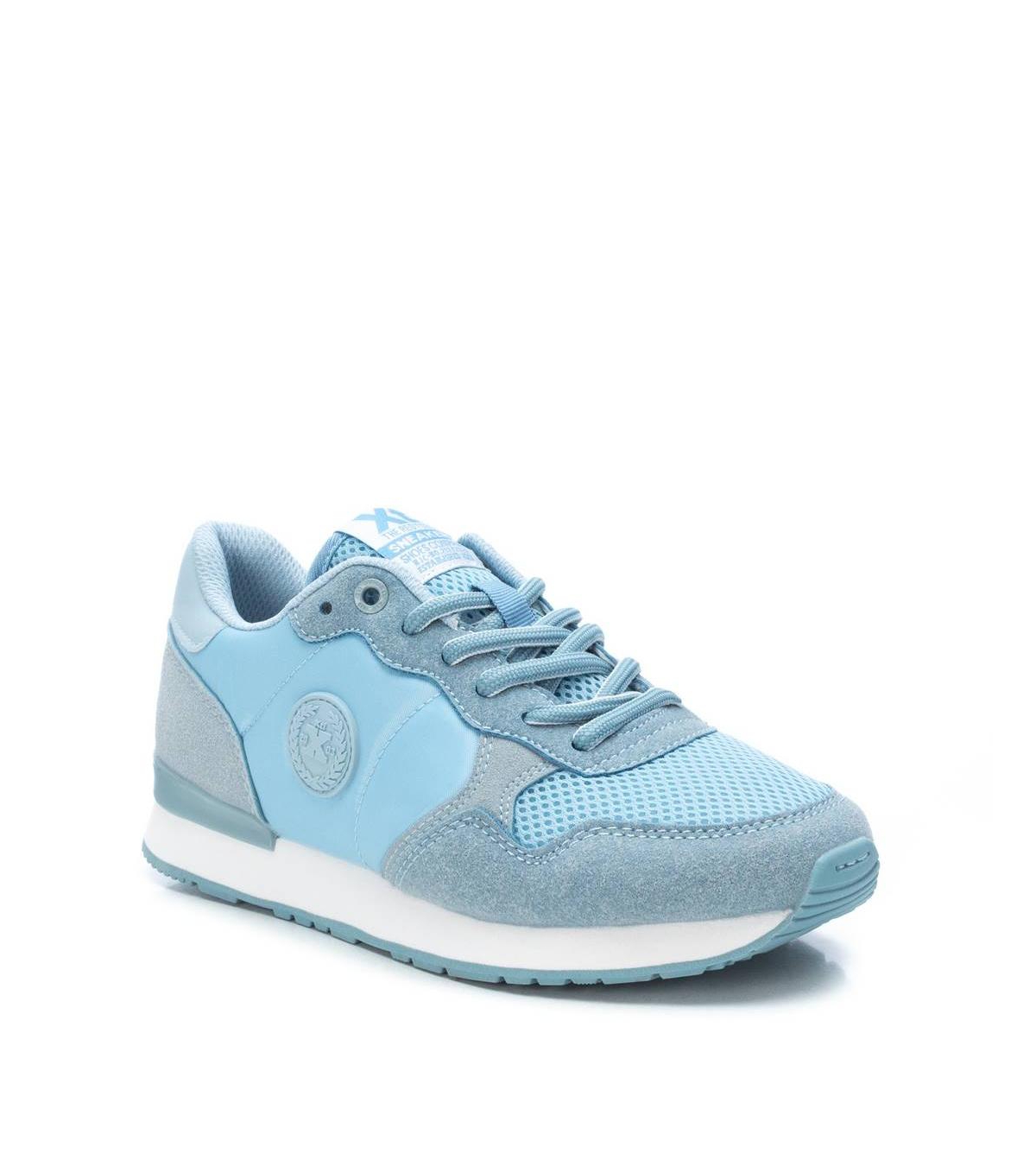 Xti Women's Lace-Up Sneakers By -pastel blue
