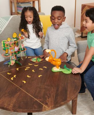 Spin Master Toys & Games Monkey See Monkey Poo Game for Kids with Banana-Scented Fake Poop, Fun Games Sensory Toys Family Games Funny Gifts, for Preschoolers Ages 4 Plus