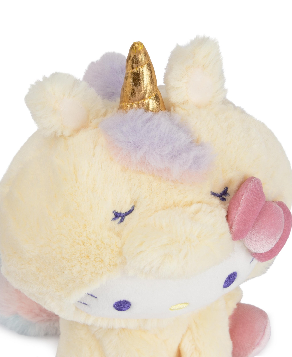 Hello Kitty Unicorn Plush Toy, Premium Stuffed Animal, - Multi-Color