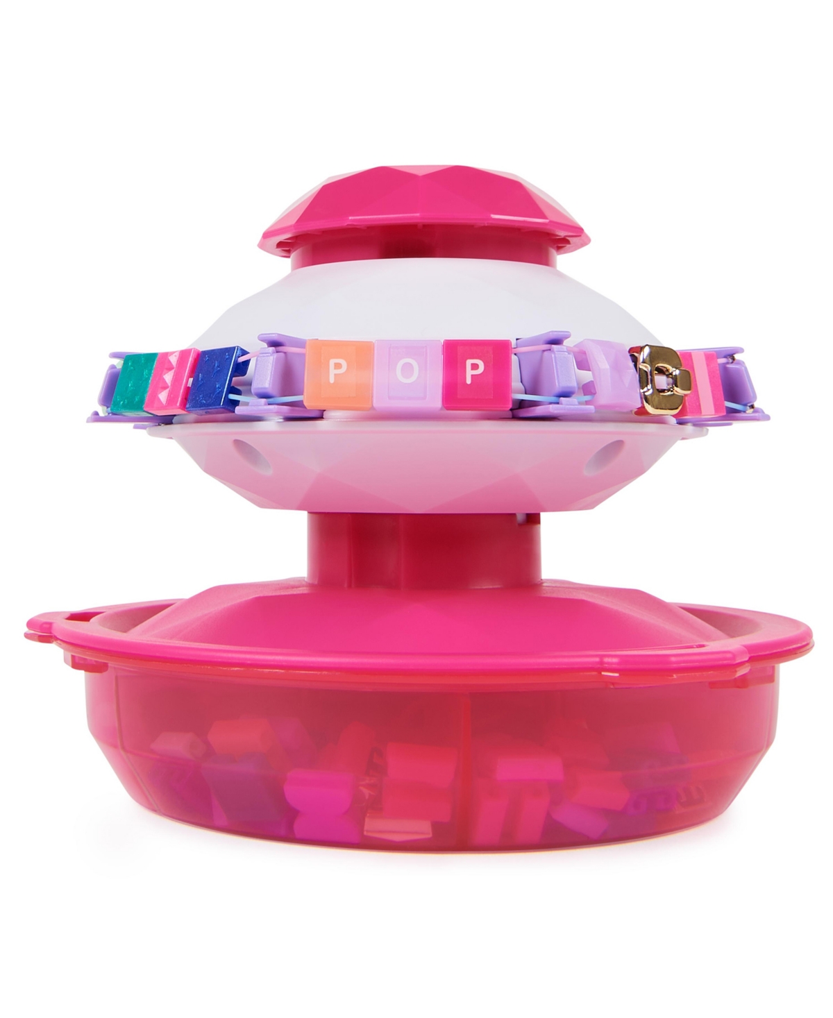 Cool Maker Popstyle Bracelet Maker, 170 Stylish Beads, 10 Bracelets, Storage, Friendship Bracelet Making Kit, D In Multi-color