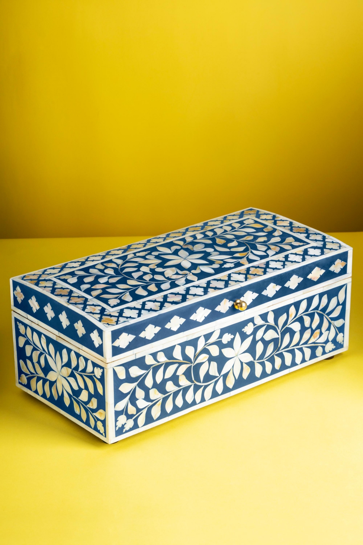 Gauri Kohli Jodhpur Mother of Pearl Decorative Box,