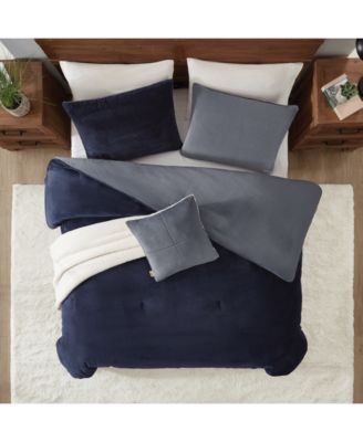 Brody Reversible 5-Pc. Comforter Set, Full/Queen