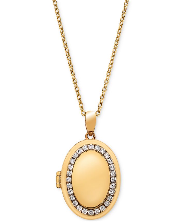 Locket necklace cheap macys