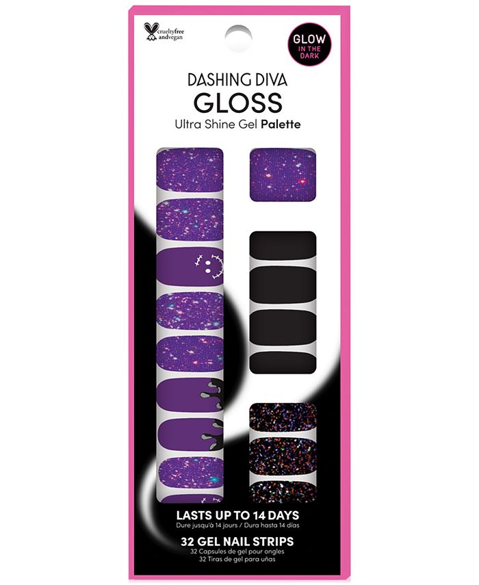 Dashing Diva GLOSS Ultra Shine Gel Palette Monster Smiles Macy's