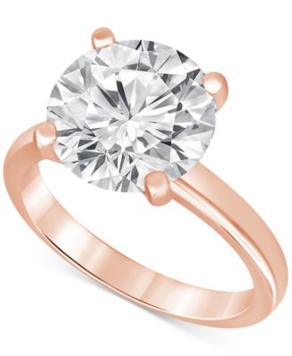 Certified Lab Grown Diamond Solitaire Engagement Ring (5 ct. t.w.) in 14k Gold