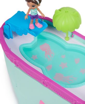 Gabby Cat Friend Ship, Cruise Ship Toy with 2 Toy Figures, Surprise Toys Dollhouse Accessories, Kids Toys for Girls Boys 3 Plus