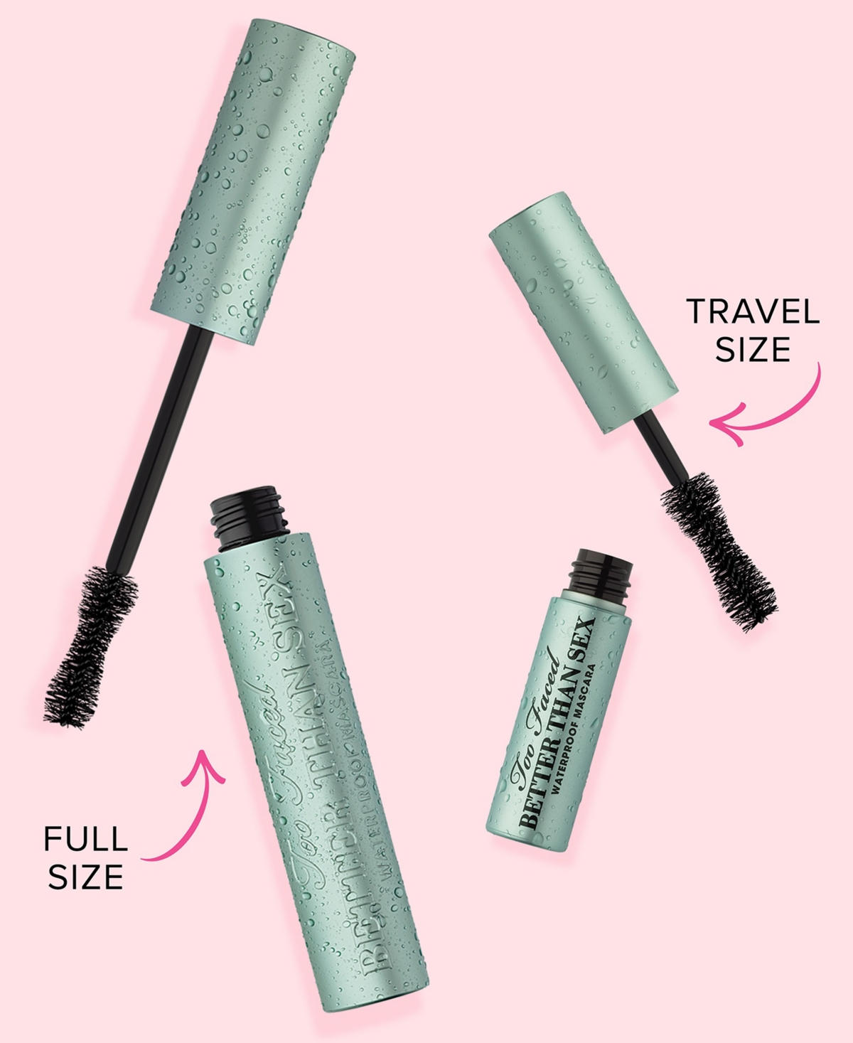 Too Faced Travel-Size Better Than Sex VolumizingMascara - Waterproof