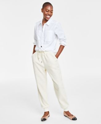 On 34th - Women's Sherpa Jogger Pants