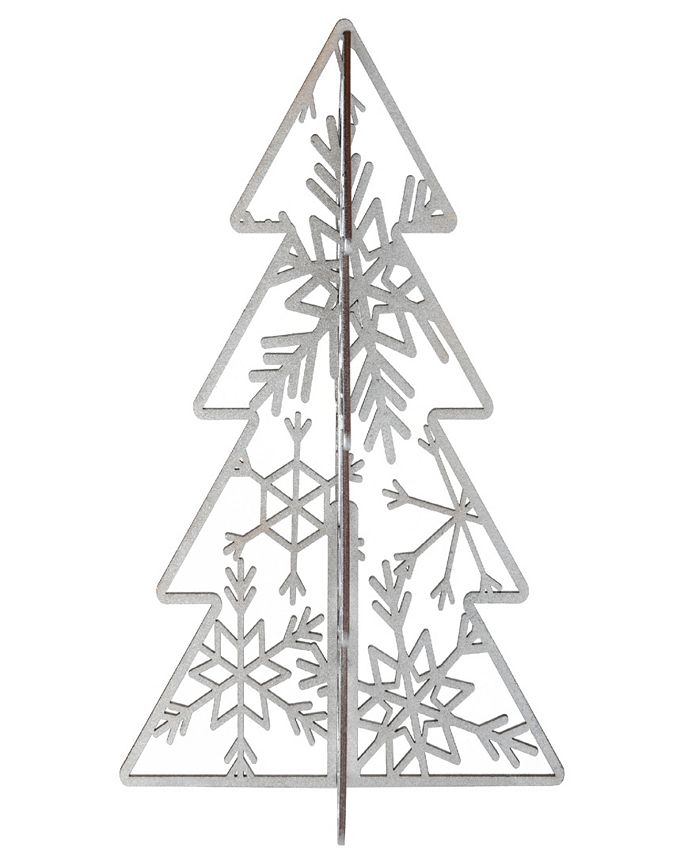 National Tree Company 10" and 7" Wood Christmas Trees Table Decor Macy's