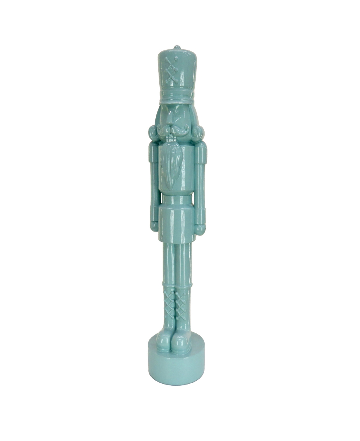 National Tree Company 12" Hgtv Home Collection Nutcracker Christmas Decor In Light Blue