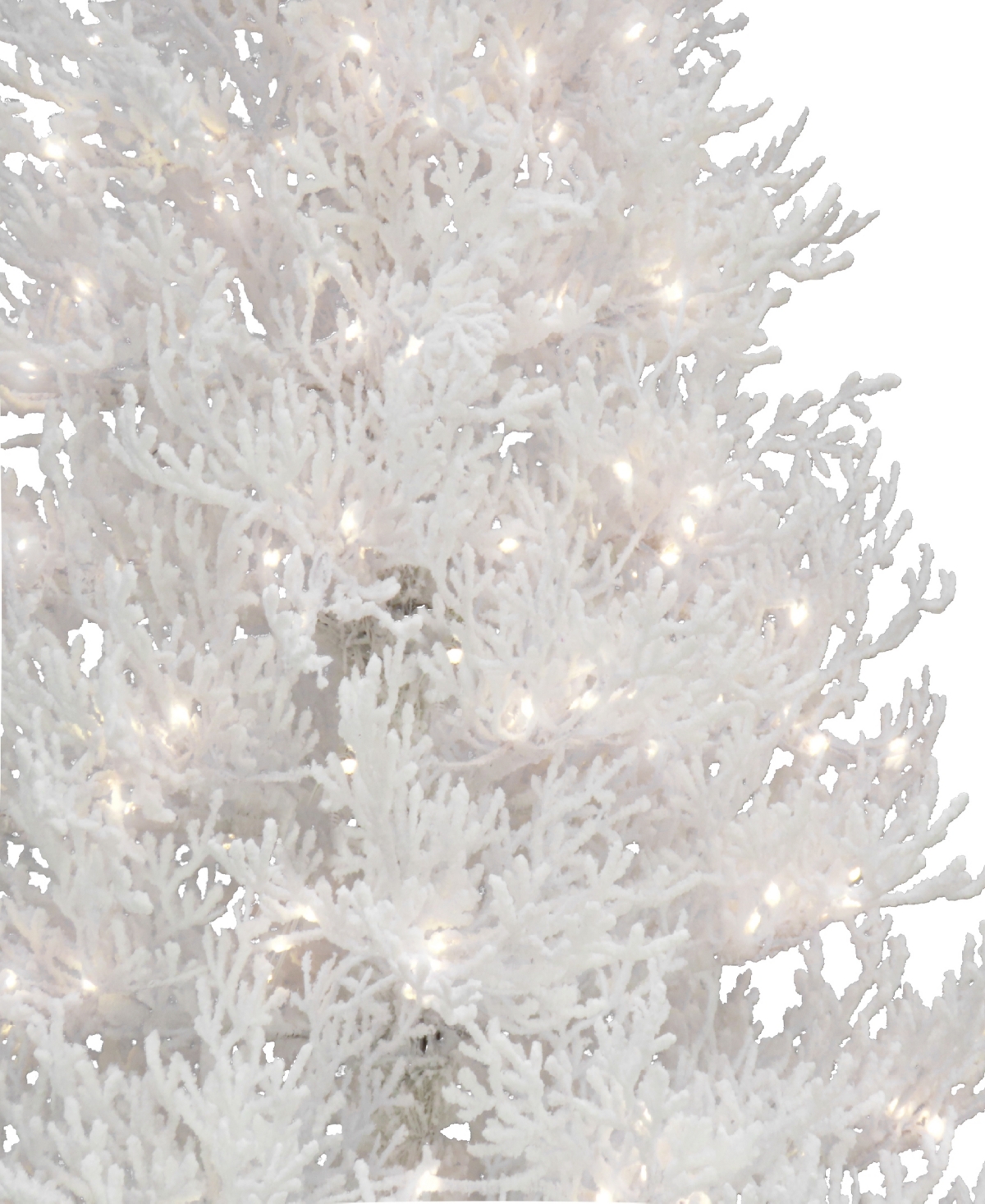 Shop National Tree Company 6.5' Hgtv Home Collection Pre-lit Christmas By The Sea Tree In Coral
