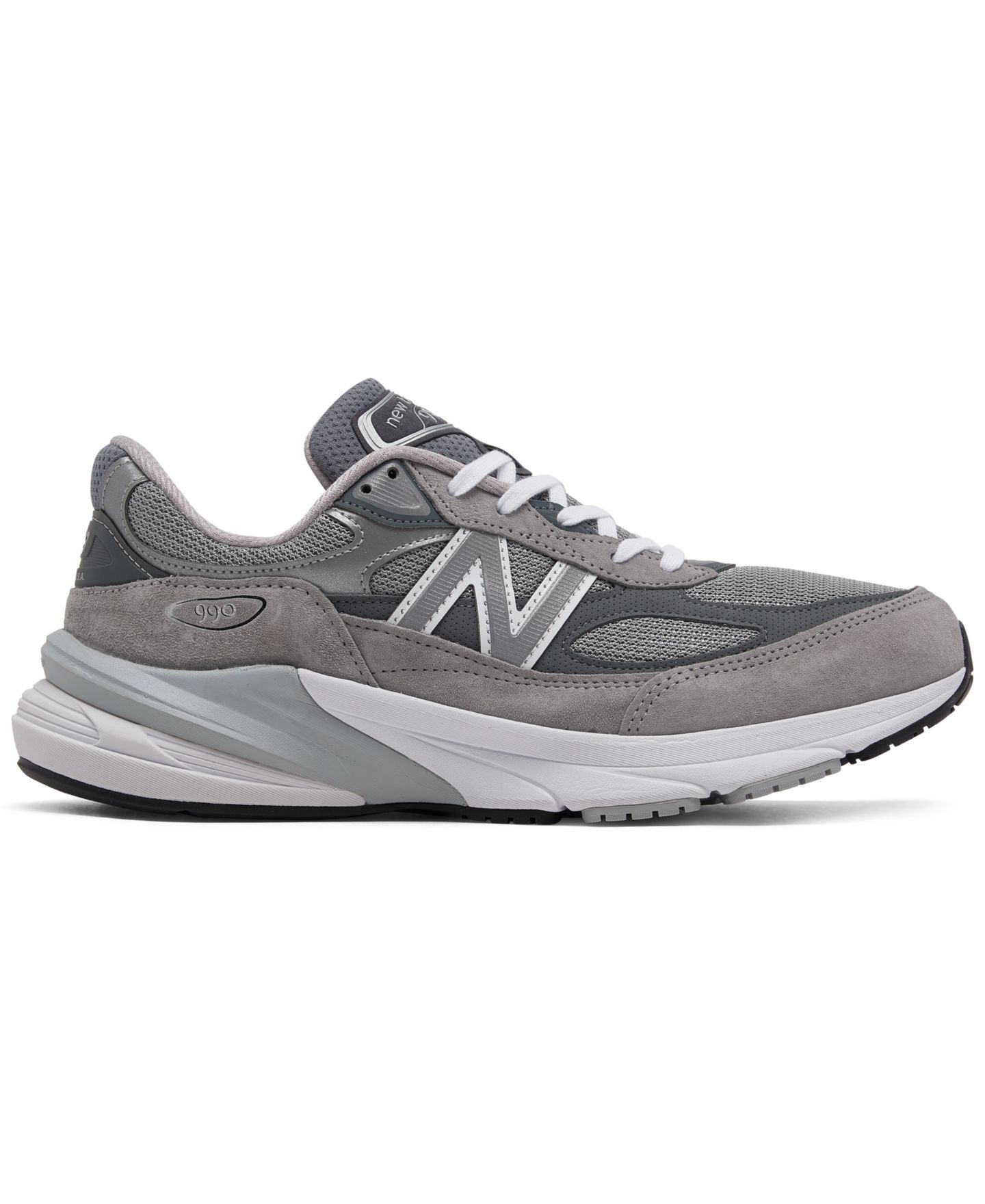 Мужские кроссовки New Balance 990 V6 Running, цвет: Холодный серый — фото 2
