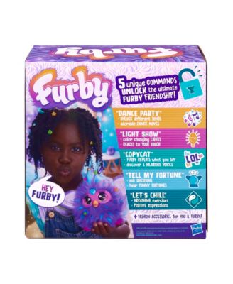 Interactive Plush Toy, Purple