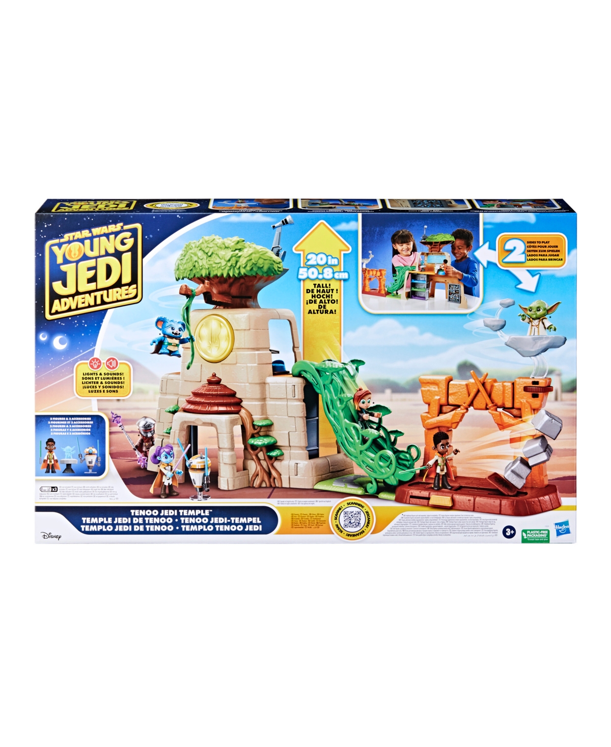 Shop Young Jedi Adventures Star Wars Tenoo Jedi Temple Playset In No Color