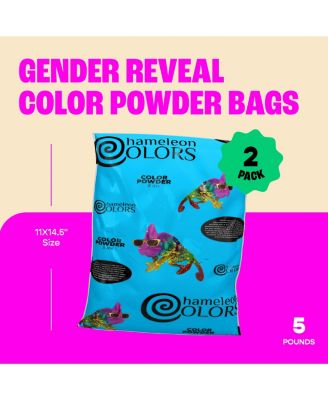 Gender Reveal Powder Set - Blue and Pink Color Chalk Powder for Photography, Baby Boy or Girl Gender Reveal, Car Tire Burnout, Birthday Party, Holi Festival - 2 Pack of 5 Lb Bags
