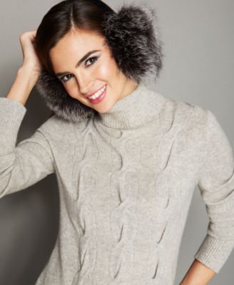 The Fur Vault - Fox Fur Earmuffs