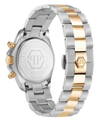 Women's Chronograph Nobile Two-Tone Stainless Steel Bracelet Watch 38mm