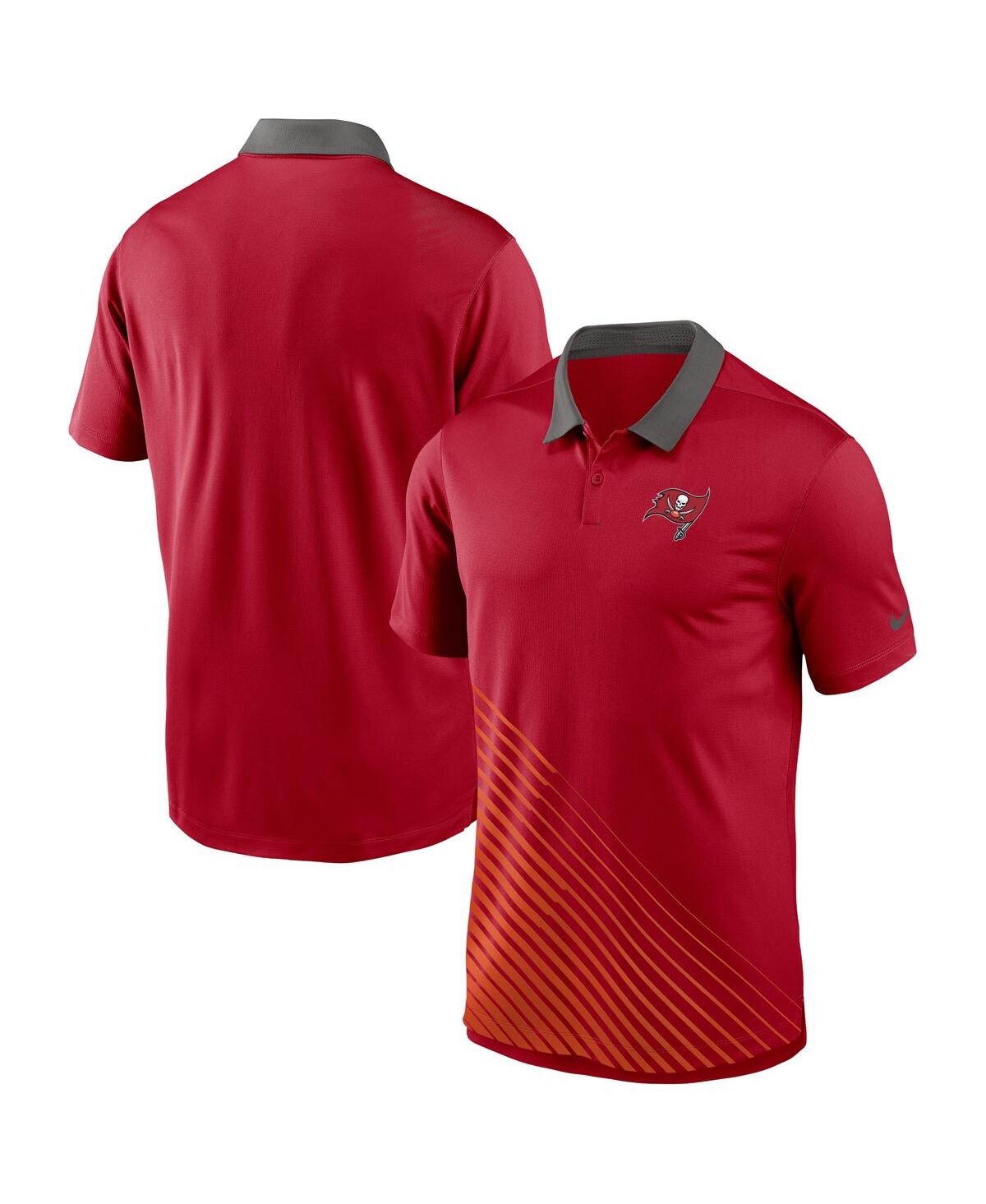 Shop Nike Men's  Red Tampa Bay Buccaneers Vapor Performance Polo Shirt