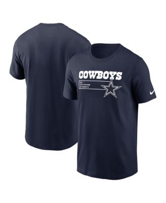 Nike Men's Navy Dallas Cowboys Division Essential T-shirt - Macy's