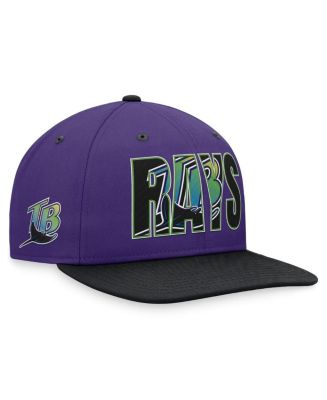 Men's Nike Purple Tampa Bay Rays Cooperstown Collection Pro Snapback ...