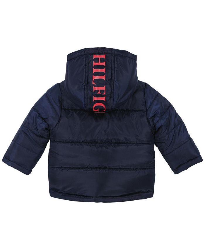 Tommy Hilfiger Baby Boys Pieced Puffer Jacket Macy's