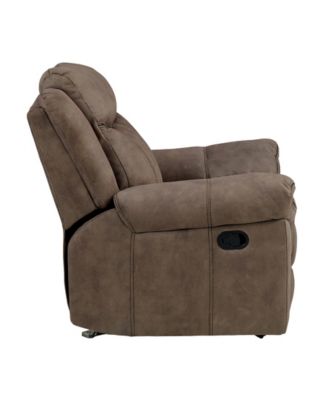 White Label Calico 42" Glider Reclining Chair