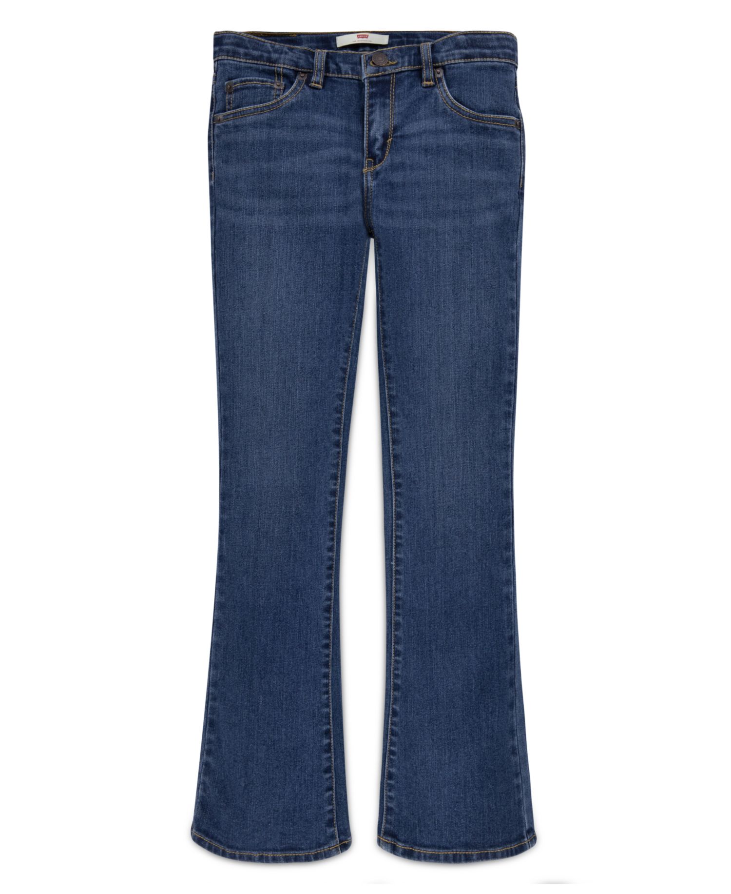Girls' 7-16 Mid-Rise Classic Bootcut Denim Jeans